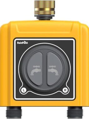 Smart WiFi Water Timer with Brass Inlet/Outlet - 2.4GHz Compatible, No Hub